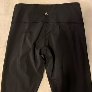 Black lululemon leggings size 4